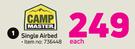 Camp Master Single Airbed-Each