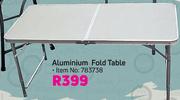Aluminium Fold Table
