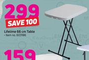Lifetime 66cm Table