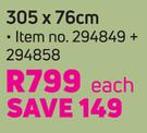 Intex Easy Set Pool 305cm x 76cm With Free Easy Set Pool Cover