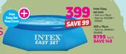 Intex Easy Set Pool 244cm x 76cm + Easy Set Pool Cover