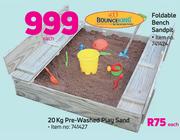 Foldable Bench Sandpit-Each