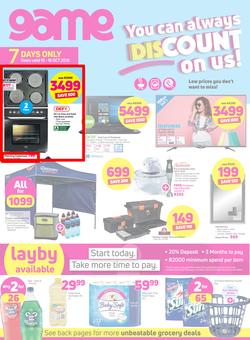 Game : You Can Always Discount On Us (10 Oct - 16 Oct 2018), page 1