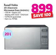 Russell Hobbs 20Ltr Electronic Microwave Oven RHEM21L