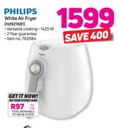 Philips White Air Fryer HD921681