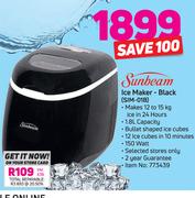 Sunbeam Ice Maker Black SIM-01B