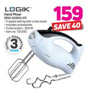Logik Hand Mixer RSH-245612-01