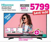 Hisense 49" FHD LED TV HX49M2160NF