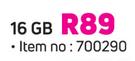 Toshiba 16GB Micro SD Adaptor(Class 4)
