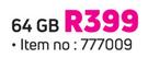 Toshiba 64GB Micro SD Adaptor(Class 4)