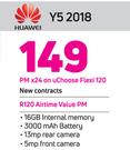 Huawei 5"(12cm)Y5 2018-On UChoose Flexi 120