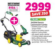 Trimtech 2400W Electric Lawnmower Combo
