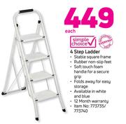Simple Choice 4 Step Ladder-Each