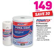 Powafix Powacoat Waterproofer-5Ltr Each