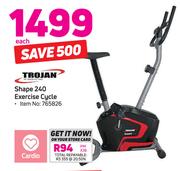 Trojan Shape 240 Exercise Cycle-Each