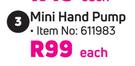 Raleigh Mini Hand Pump-Each