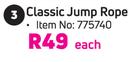 Trojan Classic Jump Rope-Each