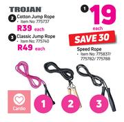Trojan Classic Jump Rope-Each
