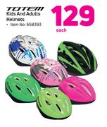 Totem Kids And Adults Helmets-Each