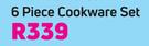 Mainstays 6 Piece Cookware Set