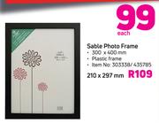 Sable Photo Frame 300 x 400 mm-Each