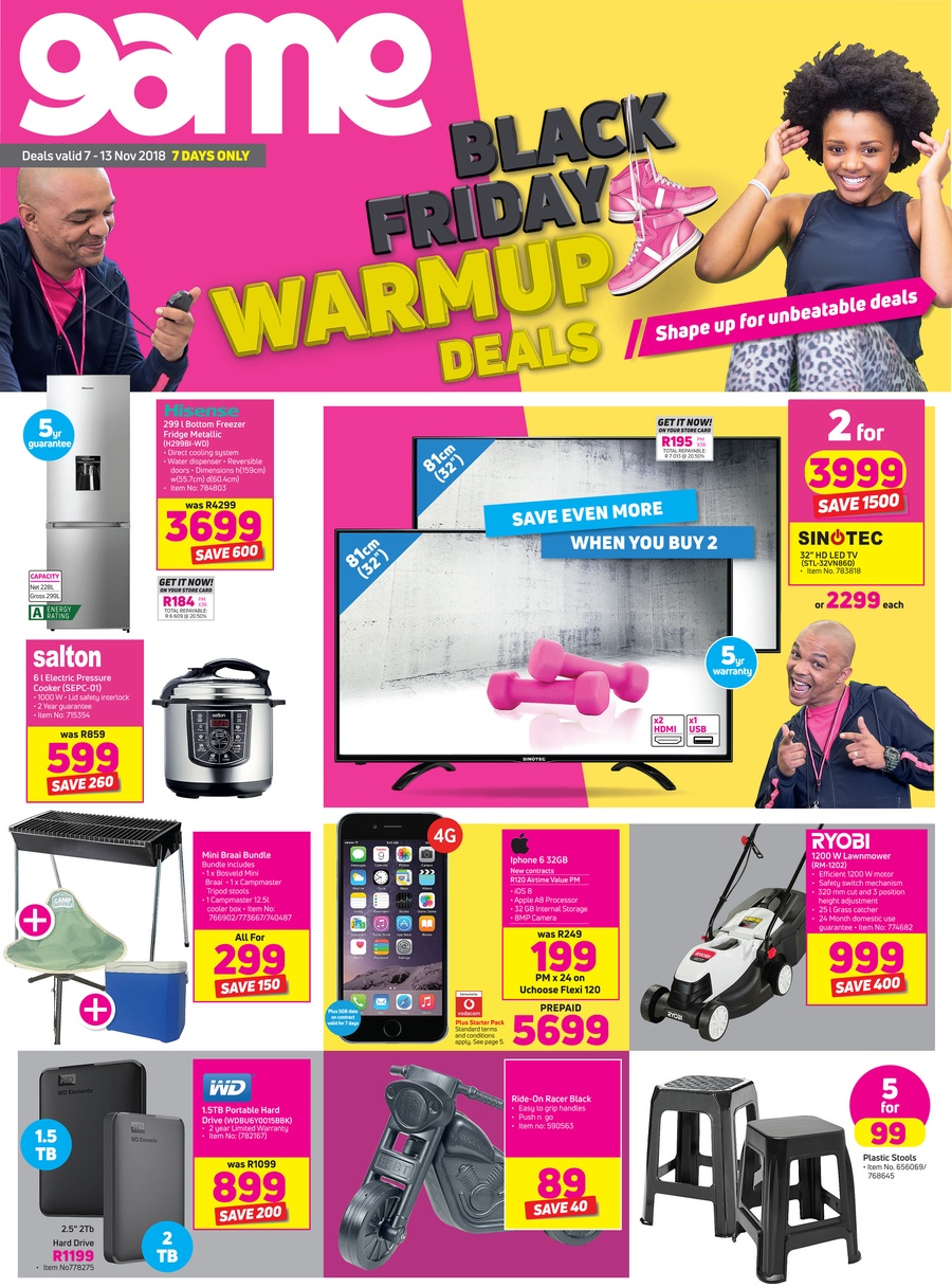 Game Black Friday Warm Up Deals 7 Nov 13 Nov 2018 m.guzzle