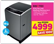 Sinotec 18Kg Top Load Washing Machine 518 1