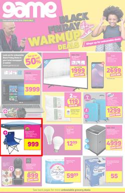Game : Black Friday Warm Up Deals (18 - 22 Nov 2018), page 1