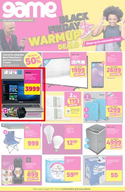 Game : Black Friday Warm Up Deals (18 - 22 Nov 2018), page 1
