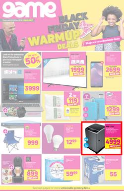 Game : Black Friday Warm Up Deals (18 - 22 Nov 2018), page 1