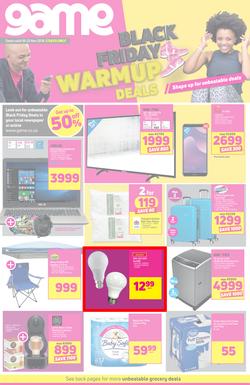 Game : Black Friday Warm Up Deals (18 - 22 Nov 2018), page 1