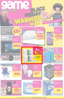 Game : Black Friday Warm Up Deals (18 - 22 Nov 2018), page 1