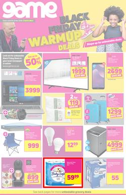 Game : Black Friday Warm Up Deals (18 - 22 Nov 2018), page 1