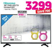 Hisense 39" FHD LED TV HX39N2176F