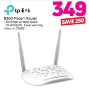 TP-Link N300 Modem Router