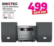 Sinotec 2.0 Ch DVD Micro HiFi MD001