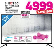 Sinotec 49" FHD Smart LED TV STL-49E2000M
