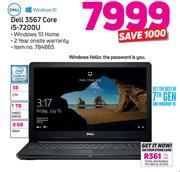Dell 3567 Core i5-7200U