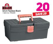 Big Jim 32cm Toolbox Black