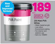 Simple Choice Matt PVA White-20Ltr