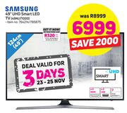 Samsung 49" UHD Smart LED TV 49NU7100