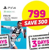 PS4/Xbox One FIFA 19