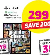 PS4/Xbox One GTA 5