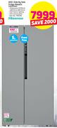 Hisense 600Ltr Side By Sode Fridge (Metallic) H600SME