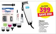 Wahl Multi-Cut Clipper 12-Piece Barber Kit-Per Kit