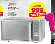Defy 28Ltr Electronic Microwave (Metallic) MW M2822MG
