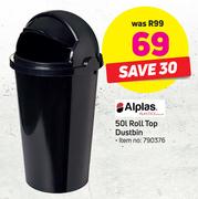 Alplas 50Ltr Roll Top Dustbin