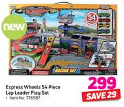 Express Wheels 54 Piece Lap Leader Play Set