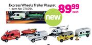 Express Wheels Trailer Playset-Each