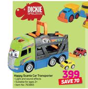 Happy Scania Car Transporter